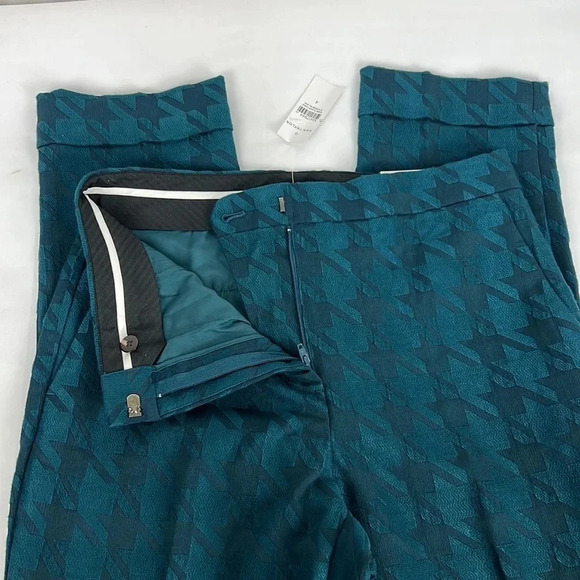 Ann Taylor New Women’s 4 The Houndstooth High Rise Ankle Pant - Picture 4 of 8